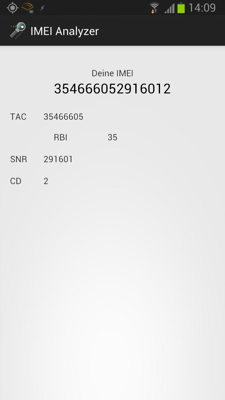 IMEI Analyzer