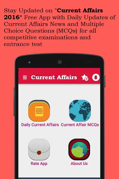 Current Affairs 2018