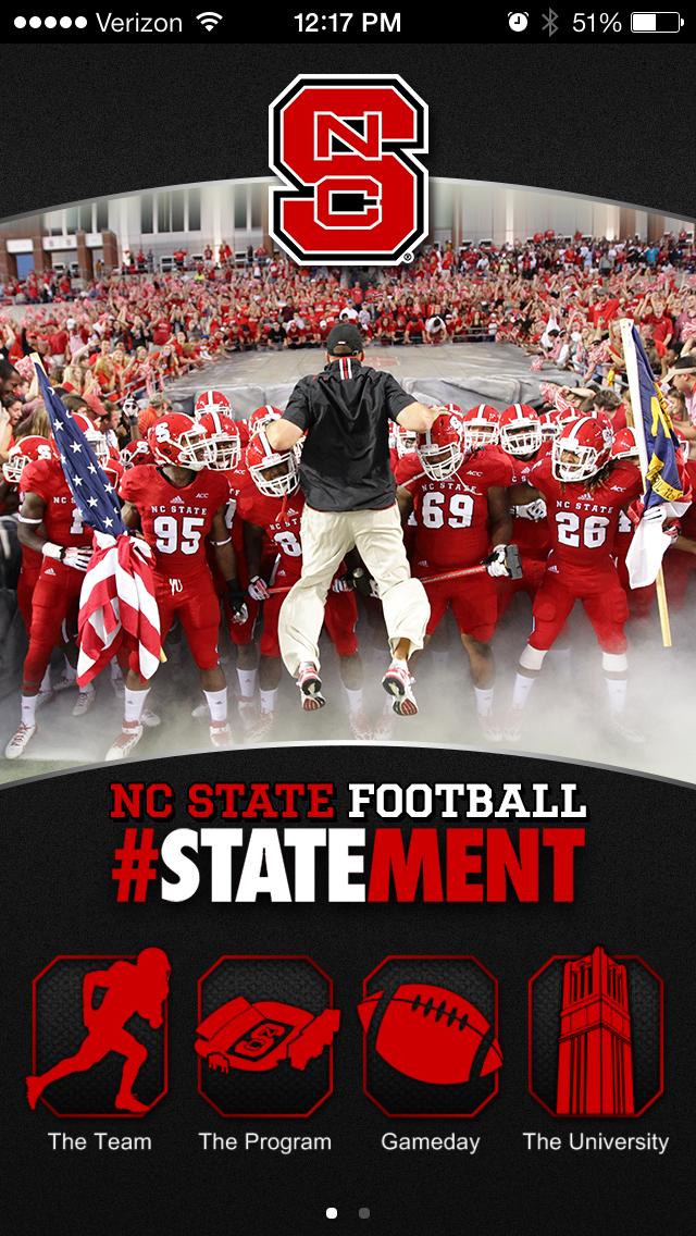 NC State Football Kricket App