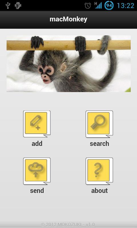 macMonkey MAC Address Tracker