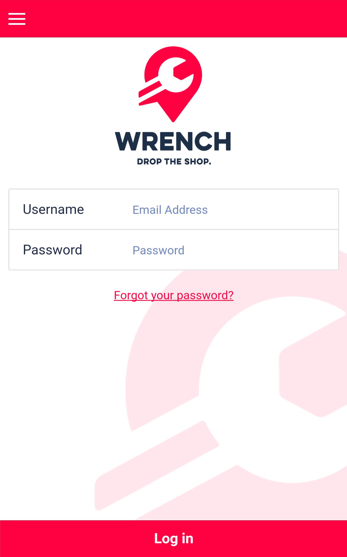 Technician App for Wrench Inc.