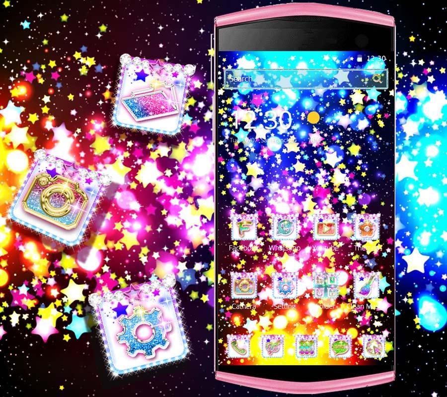 Glitter Stars Theme