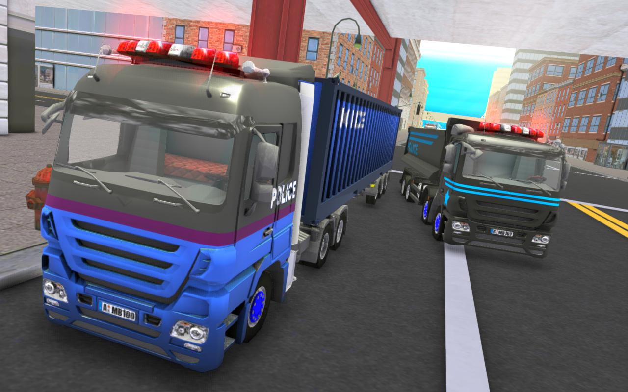 Extreme Police Truck SIM 2017