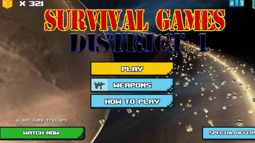 Survival Games - District1 FPS