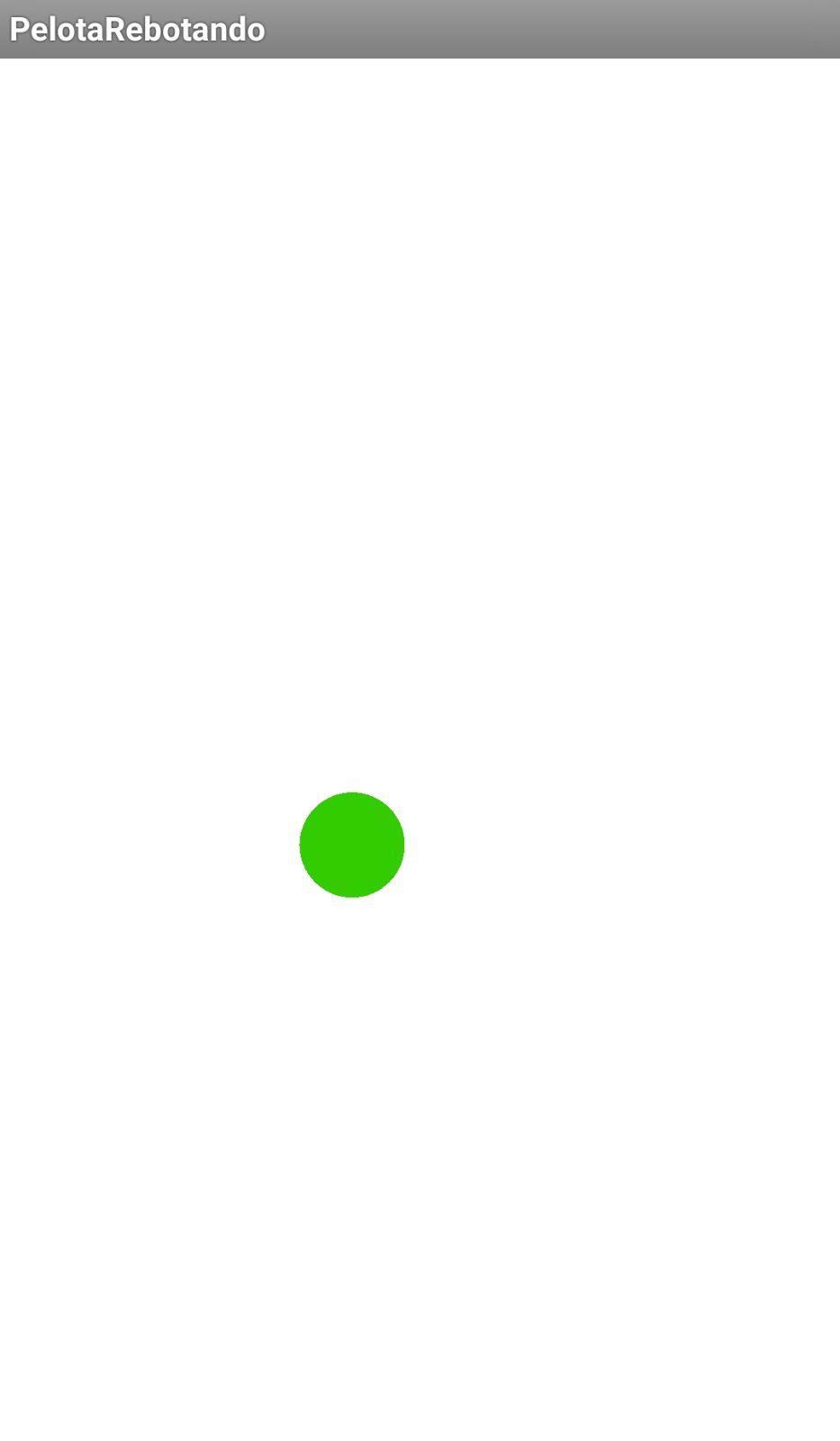 Pelota Rebotando