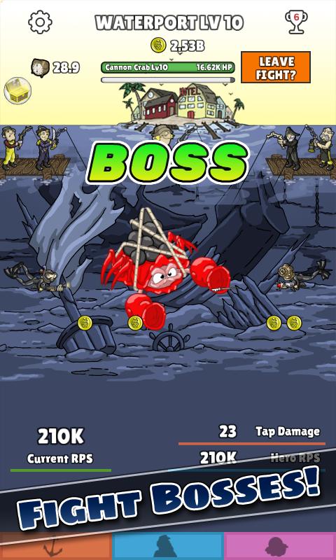 Ocean Clicker: Like Tap Titans