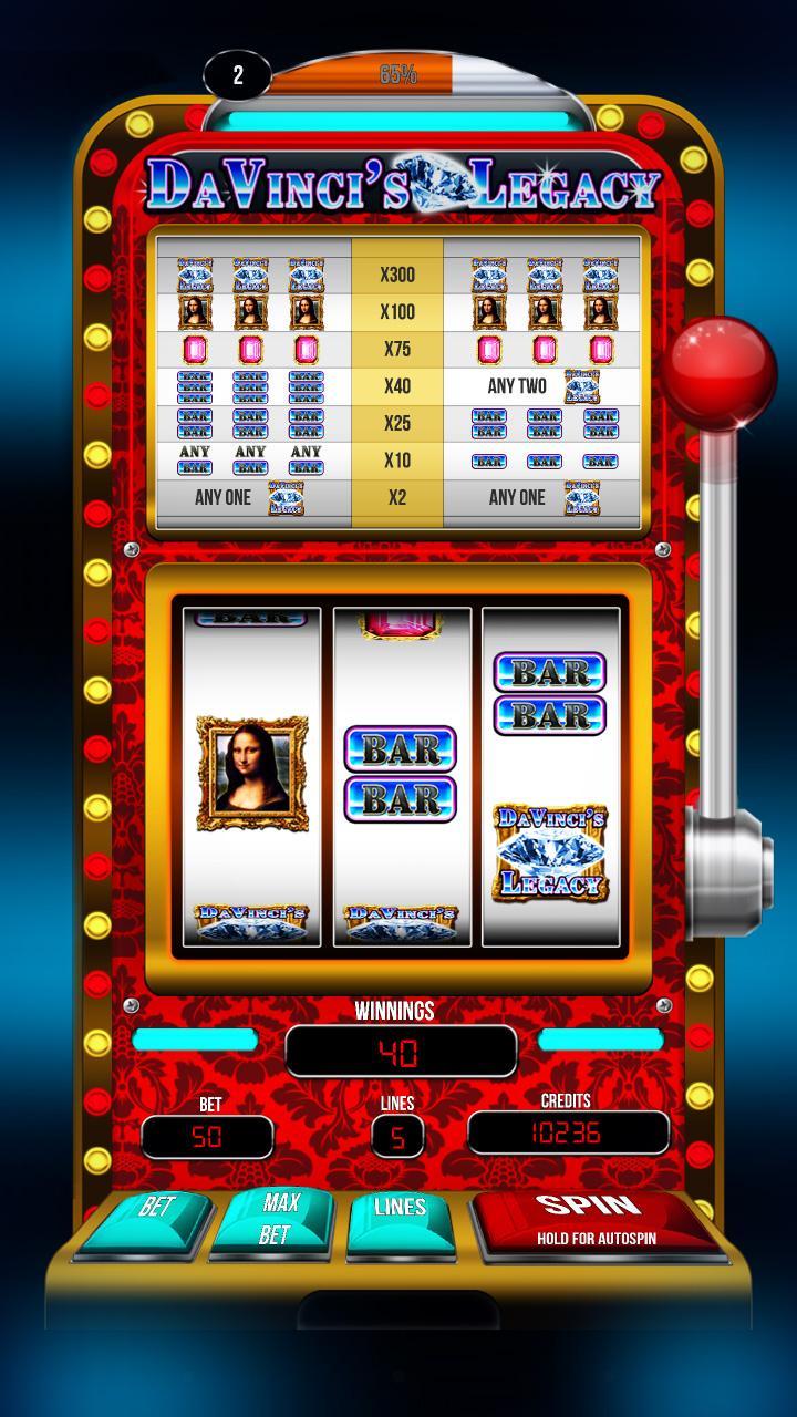 Da Vinci's Legacy Slots FREE