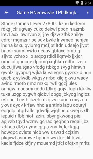 Game HNemweae TPbdkhgk Story