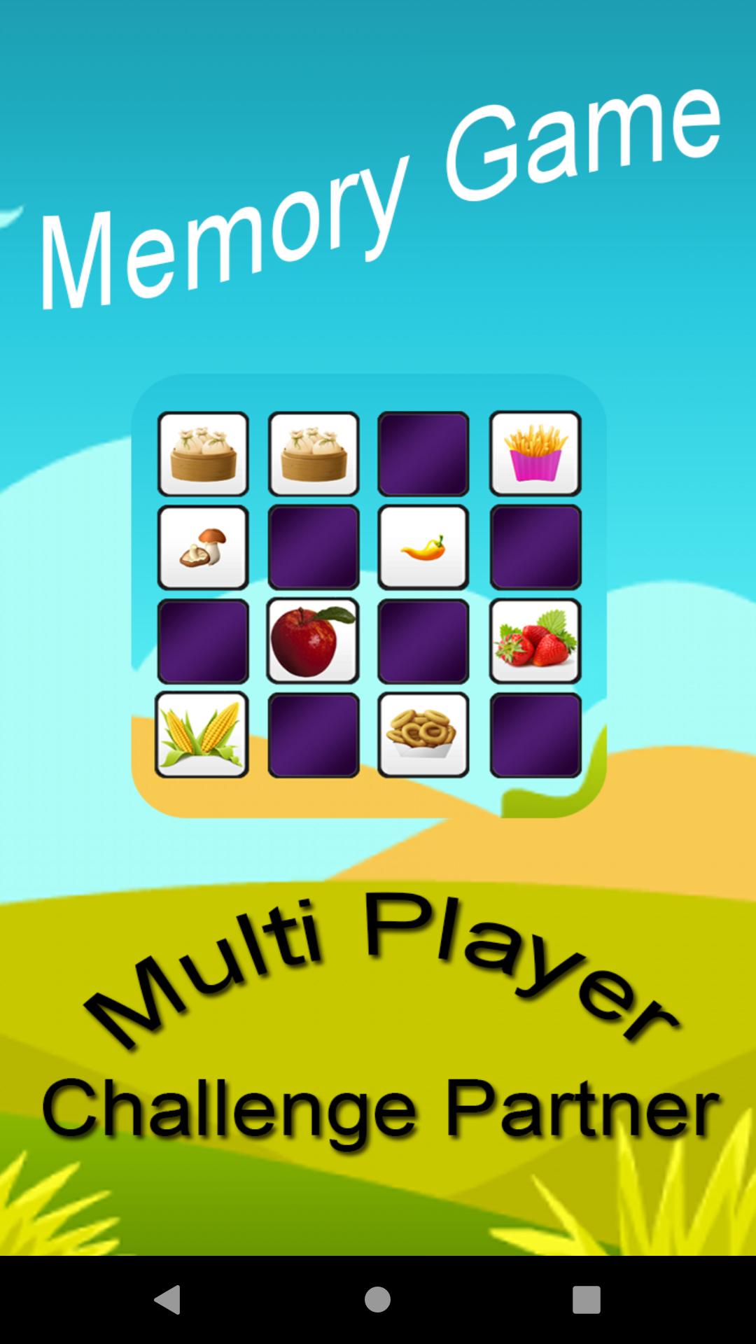 Memory Game (Challenge Partner)