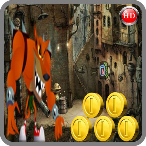 Bandicoot Crash run navi