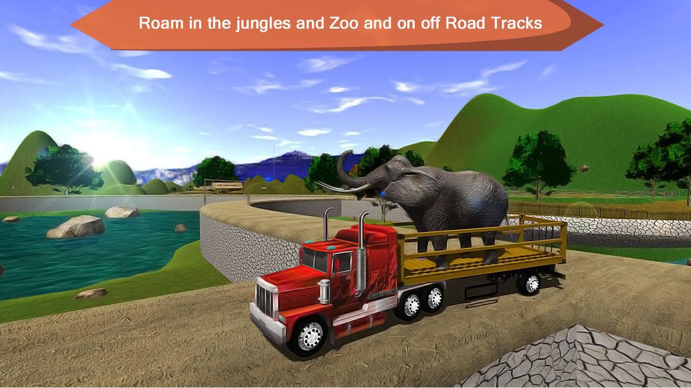Offroad Animal Truck Transport Driving Simulator