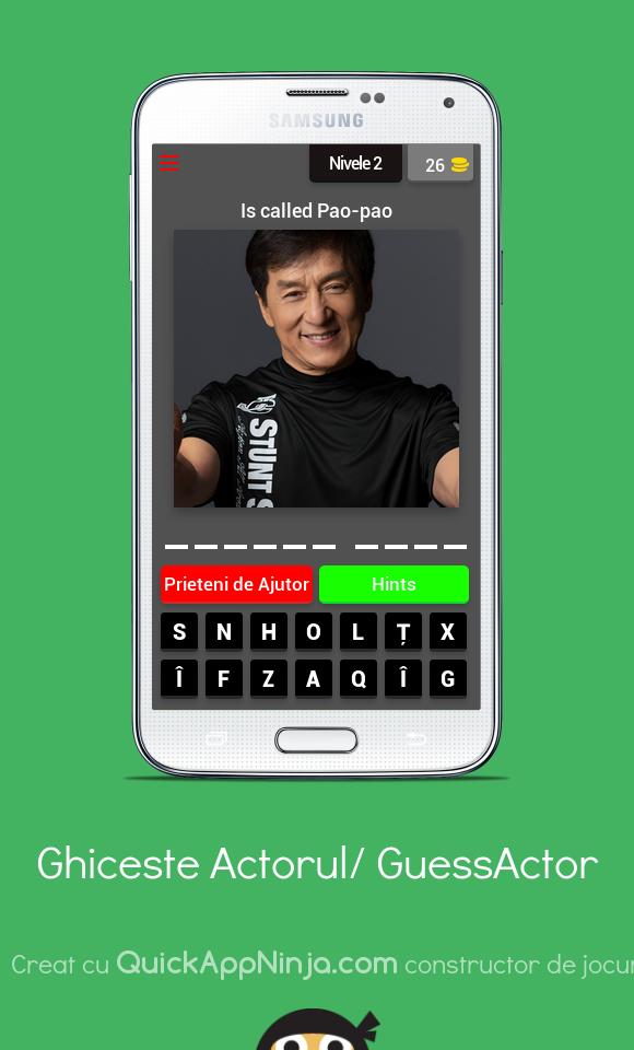 Ghiceste actorul/GuessActor