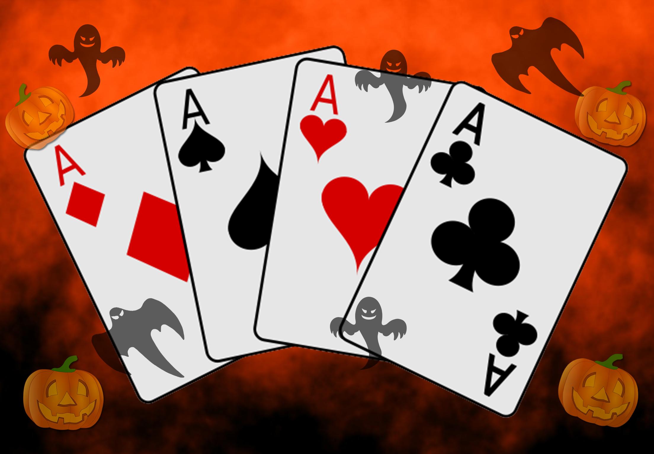 Solitaire Halloween Card Game