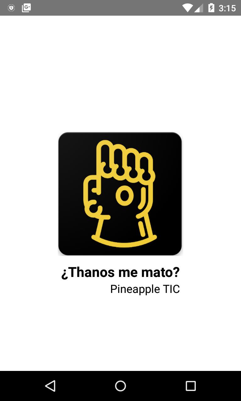 Thanos killed me?