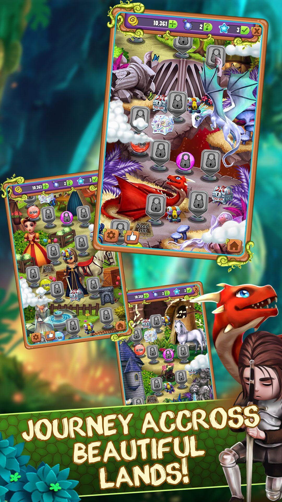 Mahjong Blitz - Land of Knights & Dragons