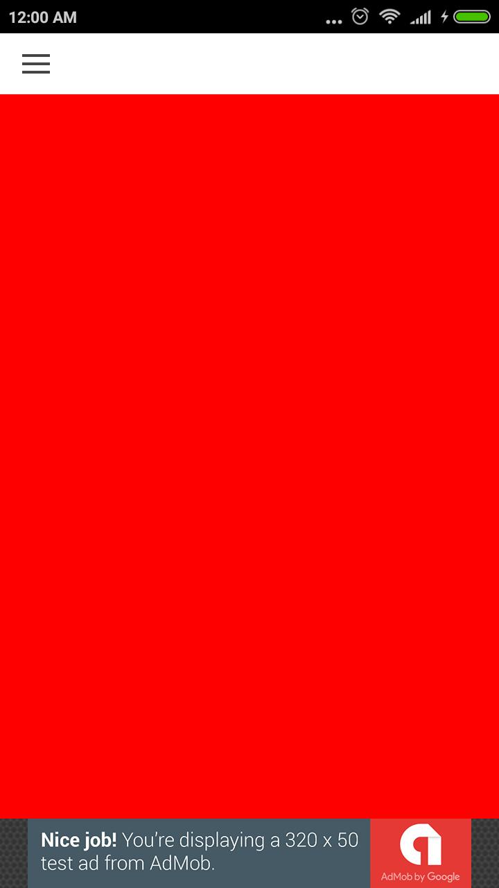 Tarjeta roja simple