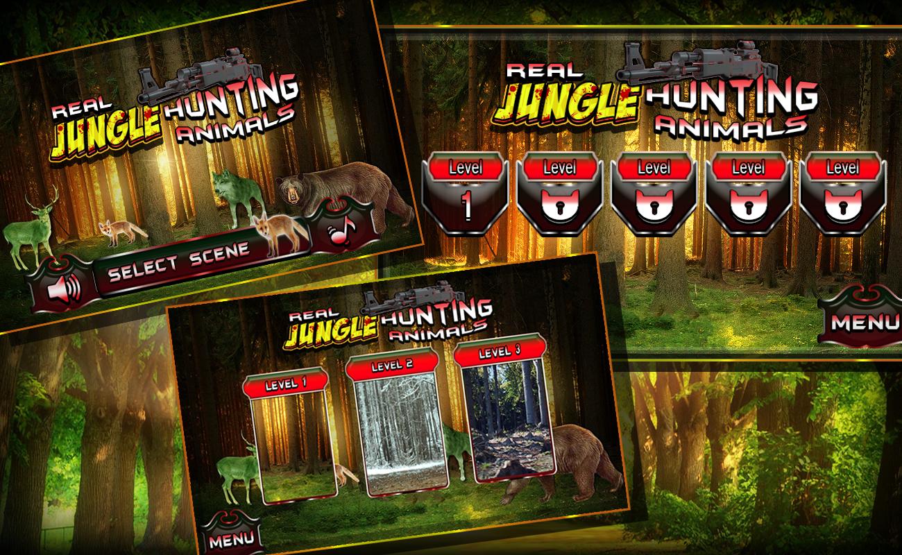 Real Jungle Hunting Animals