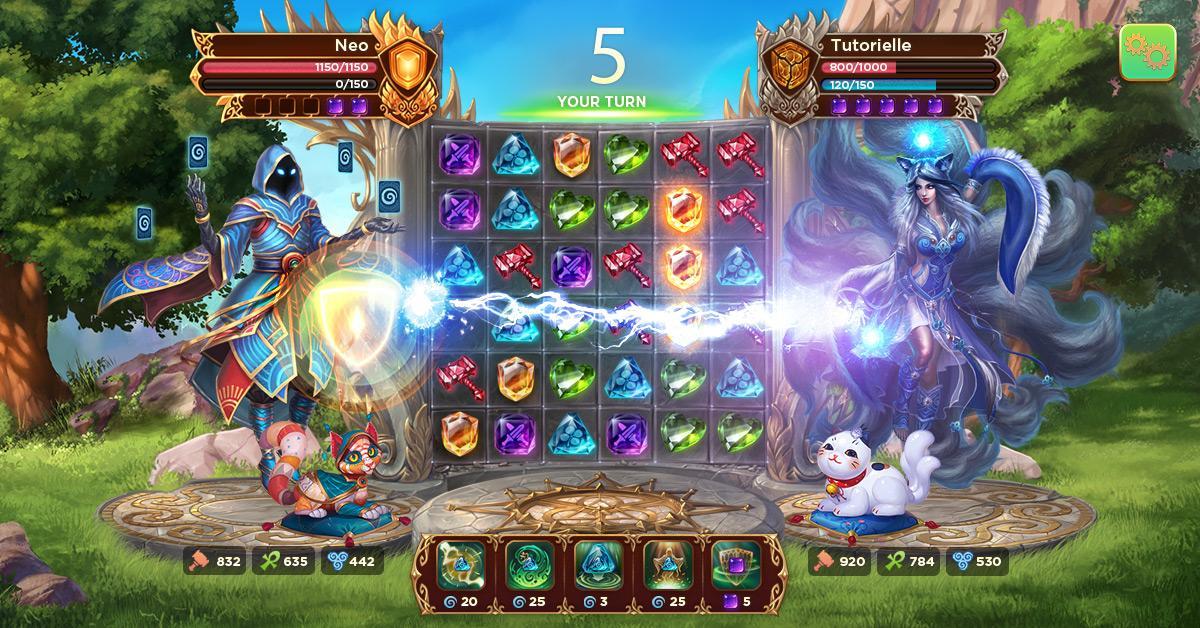 Heroes of Alterant: Match 3 RP