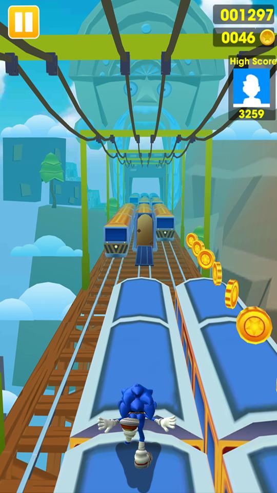 Subway Sonic Run
