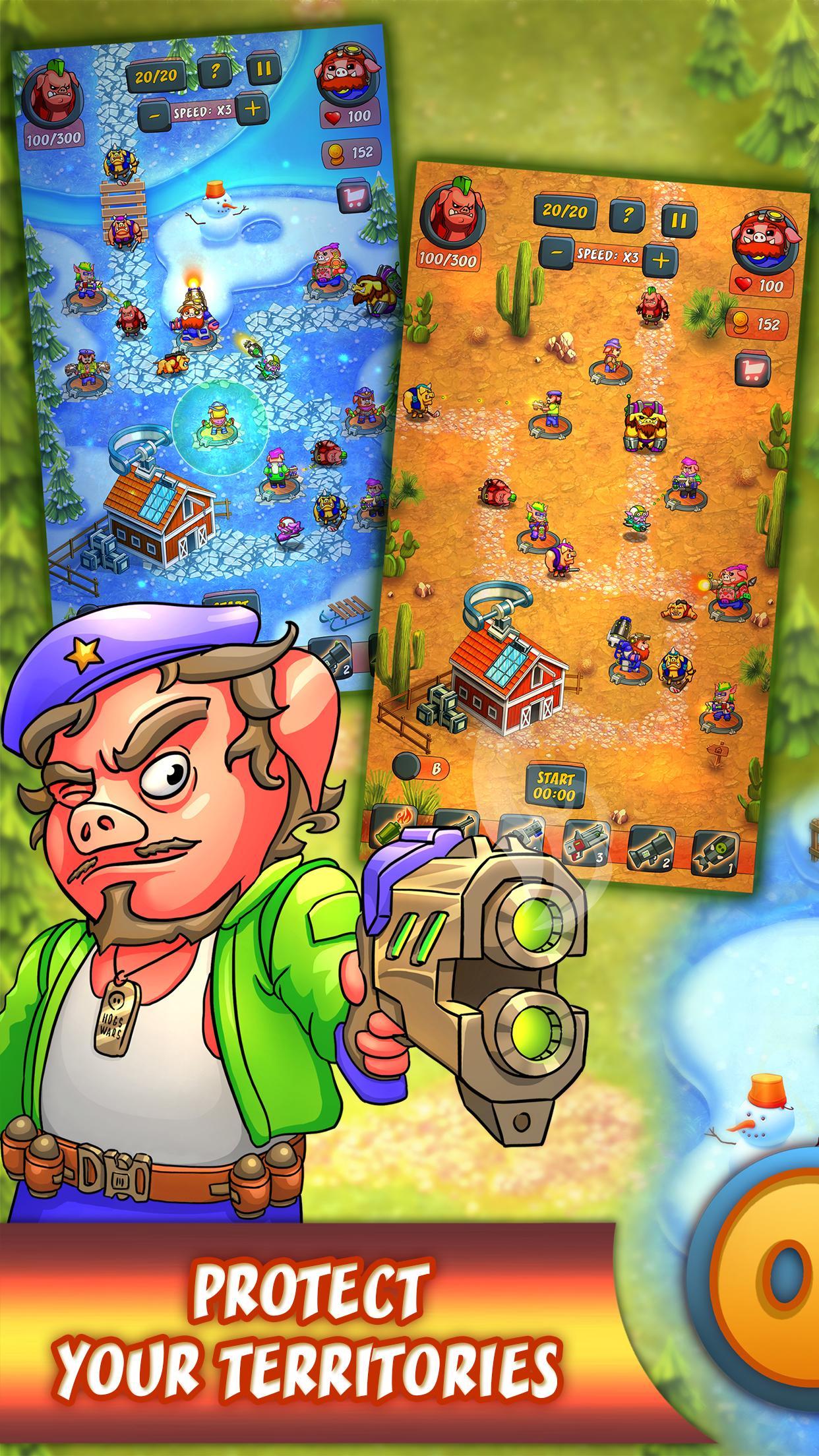 Hogs Wars TD - Defence of barn