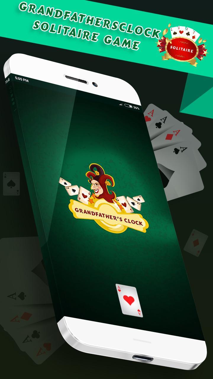 Grandfather's Clock Solitaire  - Classic Card Game