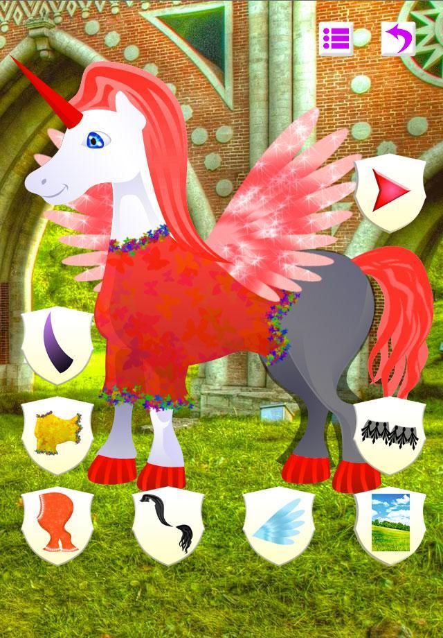 Unicorns dress up