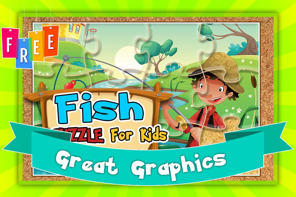Fish Puzzle For Kids