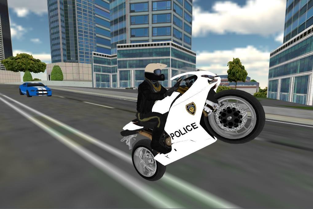 Police Moto Bike Simulator 3D