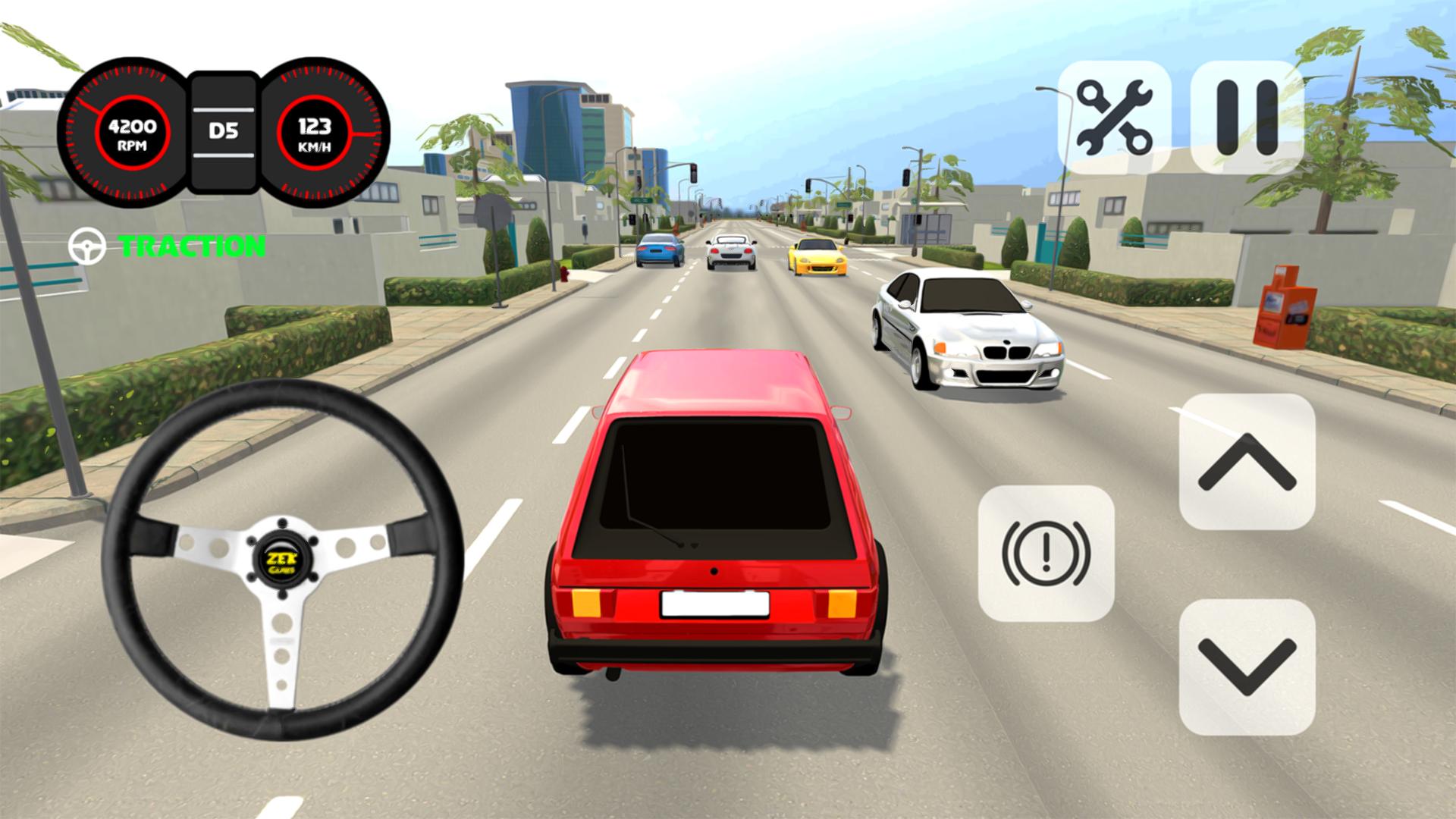 Car Driving Simulator in City