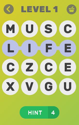 GUESS THE WORD, 4 WORD