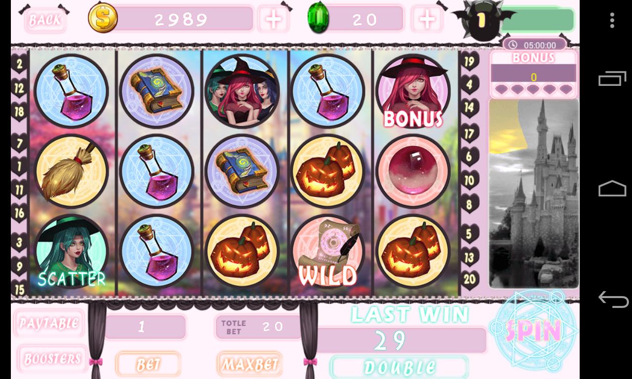 Slot - Witch's Magic Free Casino Slots with Bonus