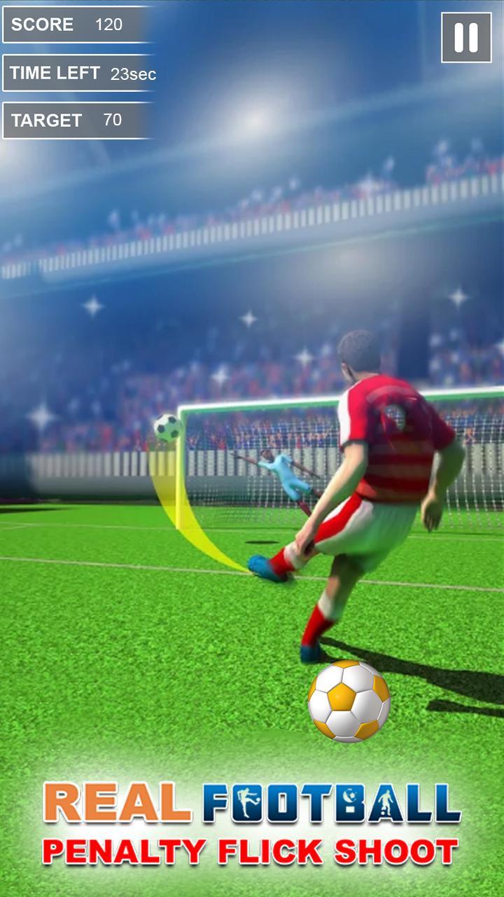 Kick Footballer Flick Shootout:Soccer Penalty 2018